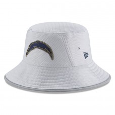 Men's Los Angeles Chargers New Era Gray 2018 Training Camp Official Bucket Hat 3060983